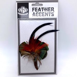 Zucker Feather Products Feather Corsage-Lady Amherst-Biot - Natural